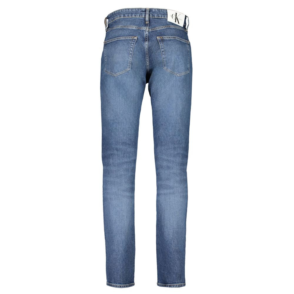 Calvin Klein Blue Cotton Jeans &amp; Pant