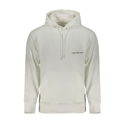 Calvin Klein – Weißer Baumwollpullover