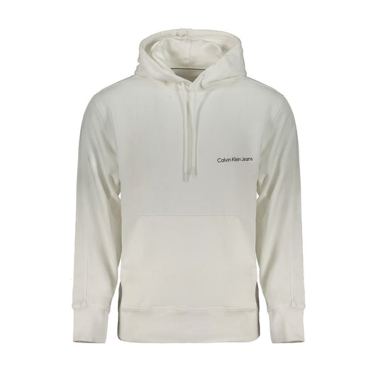 Calvin Klein – Weißer Baumwollpullover