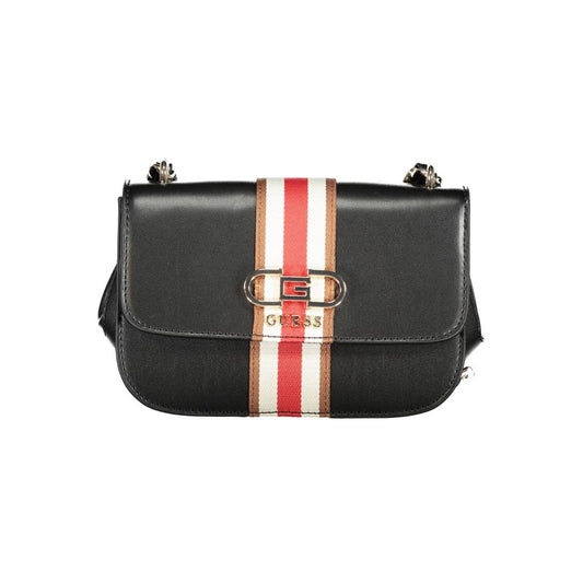 Guess Jeans – Schwarze Polyethylen-Handtasche