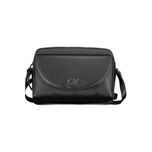 Calvin Klein – Schwarze Handtasche aus Polyethylen
