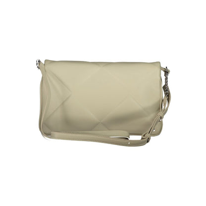 Calvin Klein Beige Baumwollhandtasche