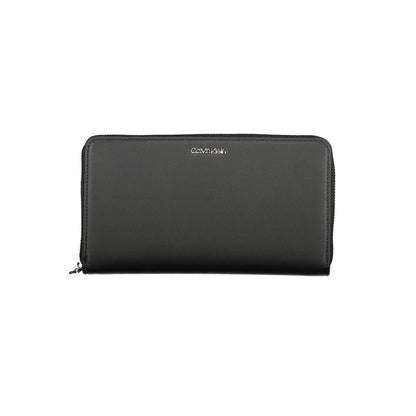 Calvin Klein Schwarze Polyester-Geldbörse