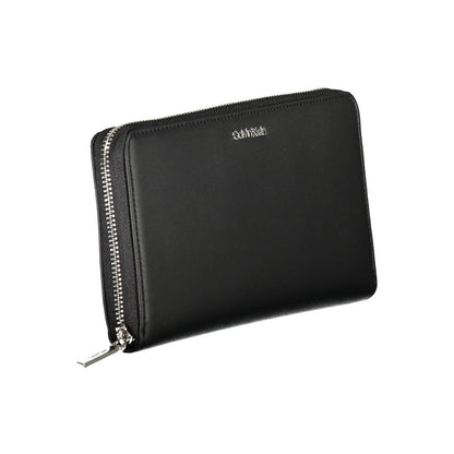Calvin Klein Schwarze Polyester-Geldbörse