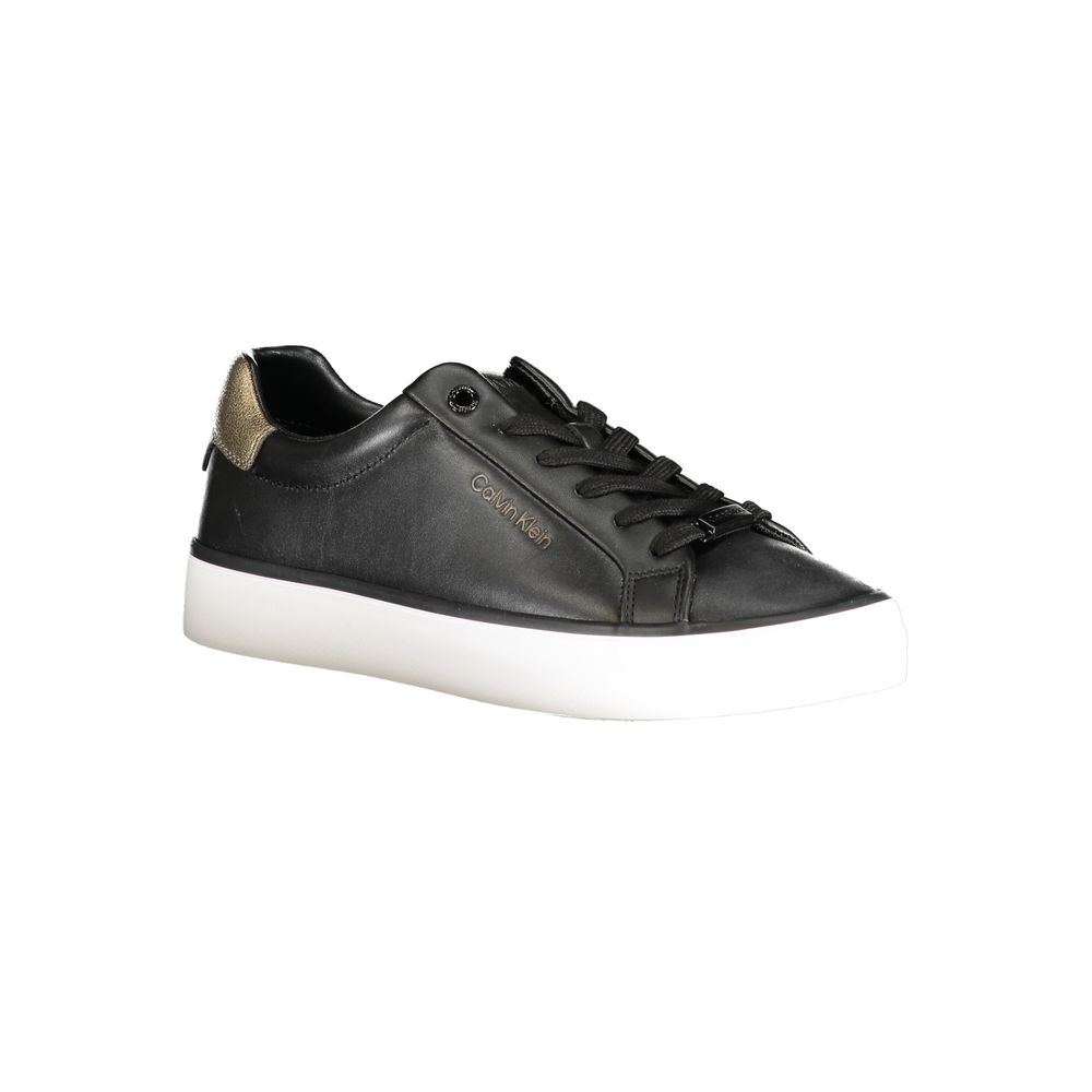 Calvin Klein – Schwarzer Polyester-Sneaker