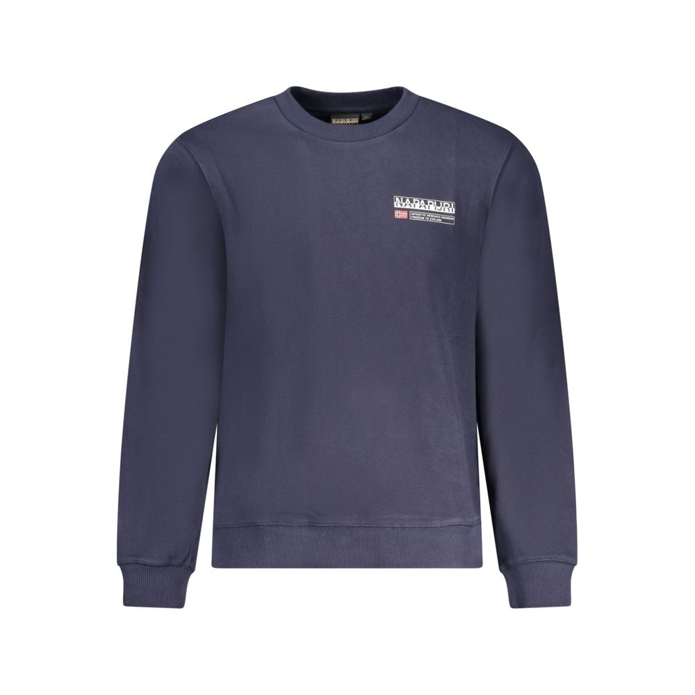 Blauer Baumwollpullover von Napapijri