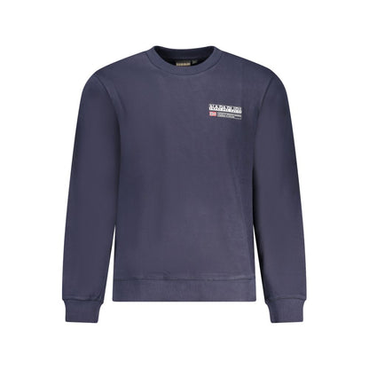 Blauer Baumwollpullover von Napapijri