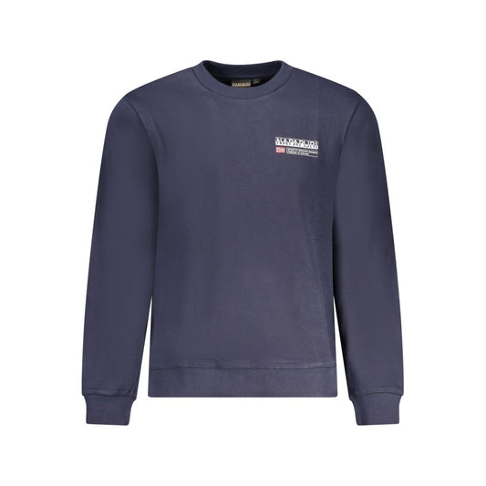 Blauer Baumwollpullover von Napapijri