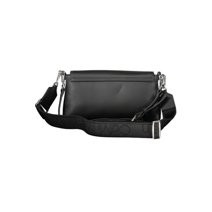 Calvin Klein Schwarze Polyester-Damenhandtasche