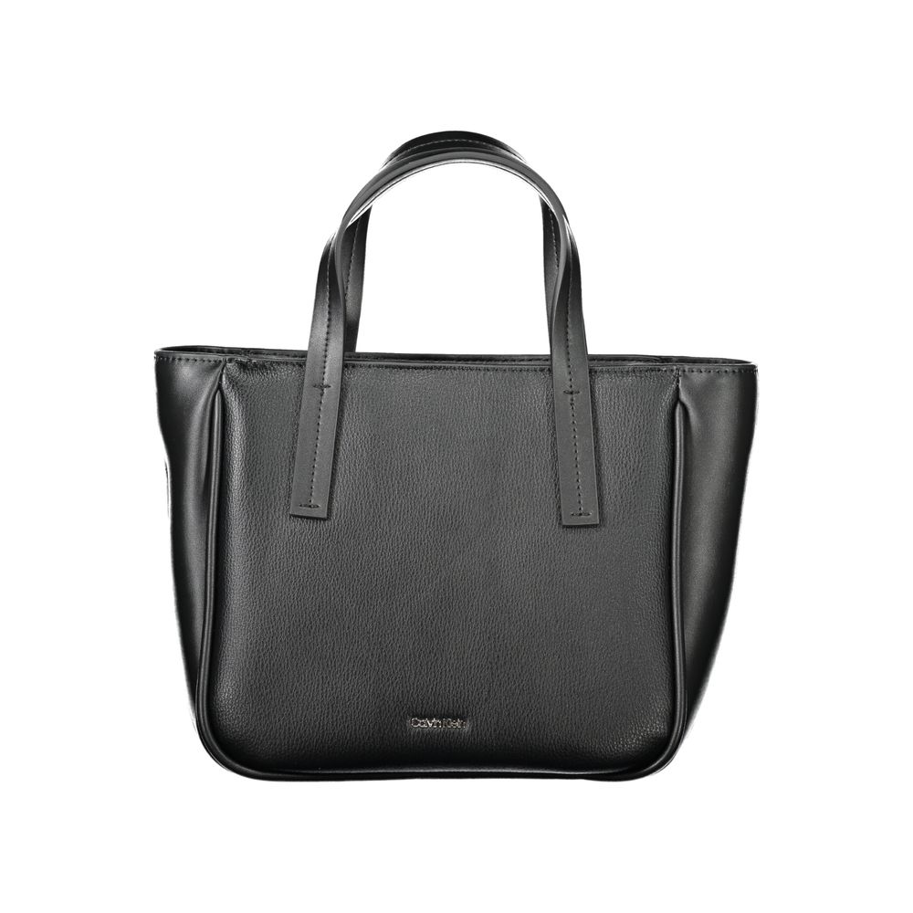 Calvin Klein Damenhandtasche aus Polyethylen, Schwarz