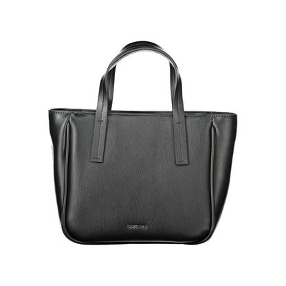 Calvin Klein Damenhandtasche aus Polyethylen, Schwarz
