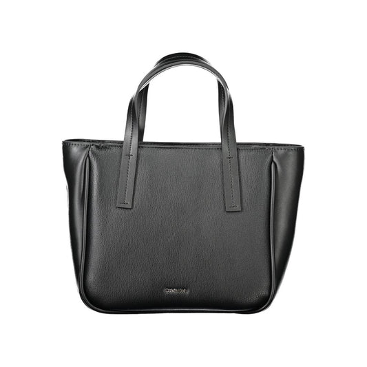 Calvin Klein Damenhandtasche aus Polyethylen, Schwarz