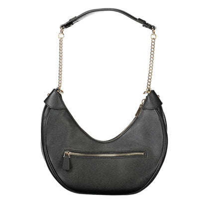 Guess Jeans Schwarze Polyethylen-Damenhandtasche