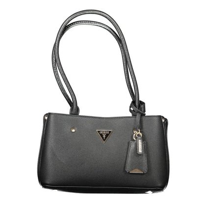 Guess Jeans Schwarze Polyethylen-Damenhandtasche