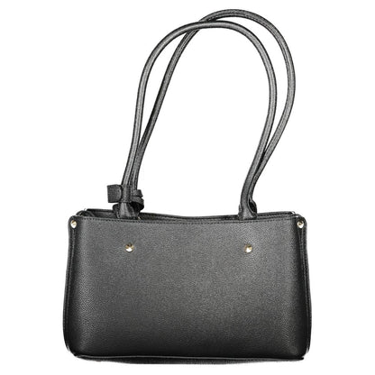 Guess Jeans Schwarze Polyethylen-Damenhandtasche