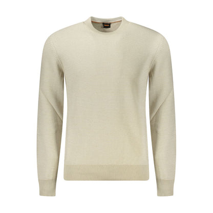 Hugo Boss Beige Baumwollpullover für Herren
