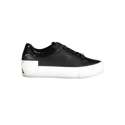 Calvin Klein – Schwarzer Polyester-Sneaker