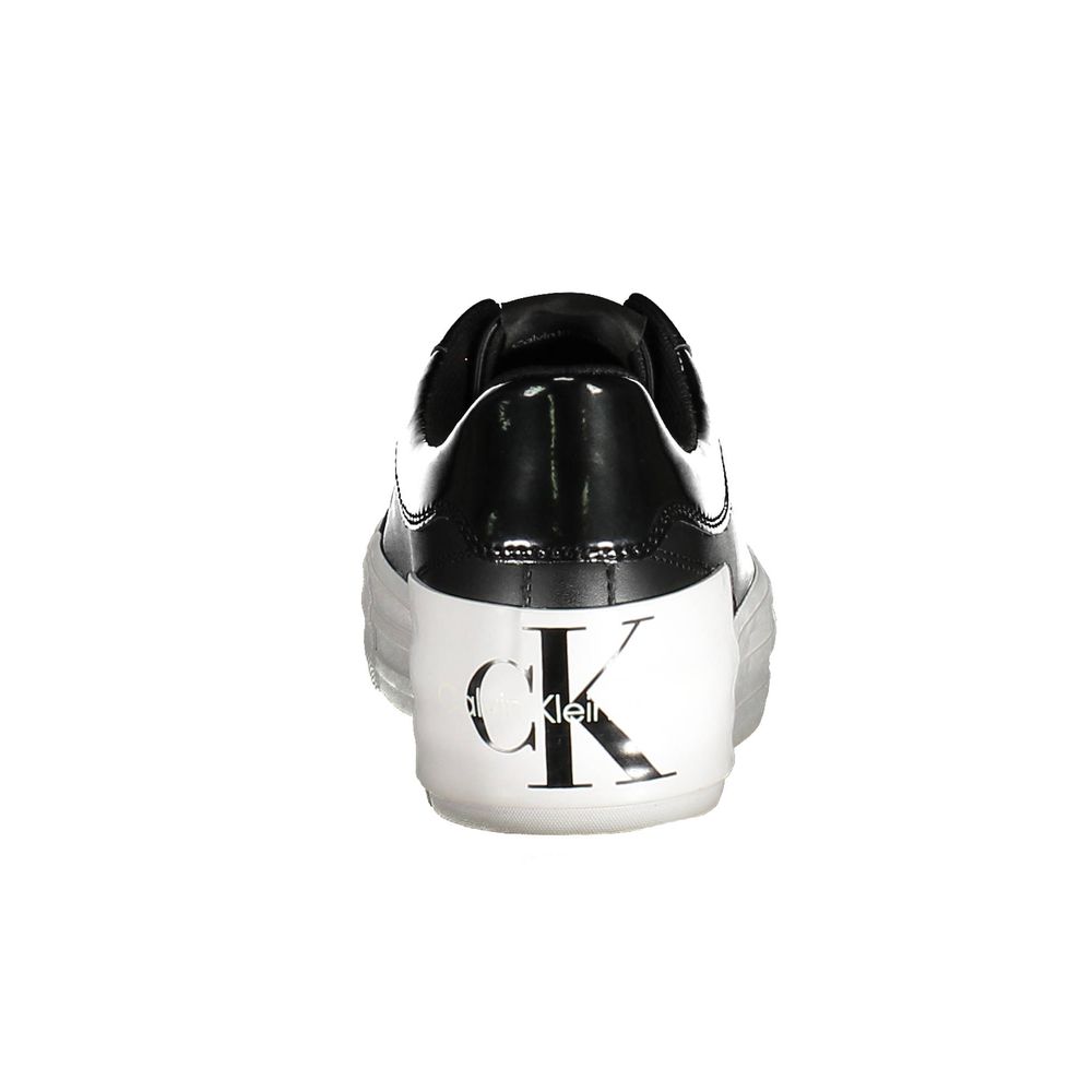 Calvin Klein – Schwarzer Polyester-Sneaker