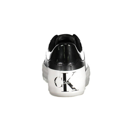Calvin Klein – Schwarzer Polyester-Sneaker