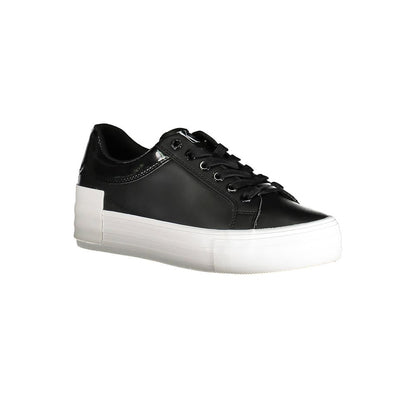 Calvin Klein – Schwarzer Polyester-Sneaker