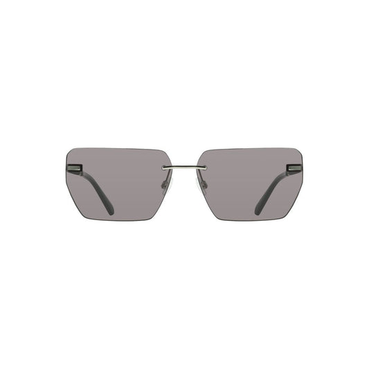 Calvin Klein Graue Metall Herren Sonnenbrille