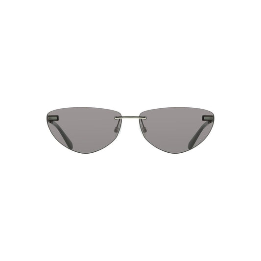 Calvin Klein Damen Sonnenbrille in Schwarz aus Metall
