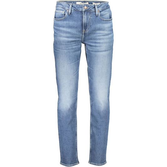 Guess Jeans Blue Cotton Jeans &amp; Pant