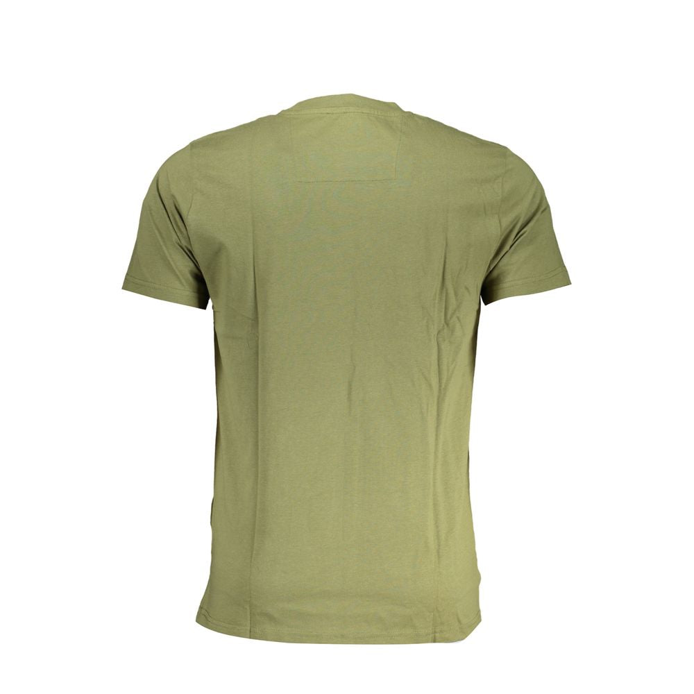 Grünes Baumwoll-T-Shirt der Cavalli-Klasse