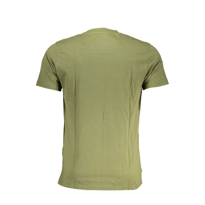 Grünes Baumwoll-T-Shirt der Cavalli-Klasse