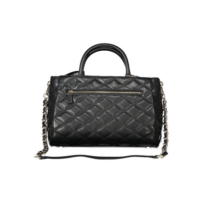 Guess Jeans Schwarze Polyethylen-Damenhandtasche