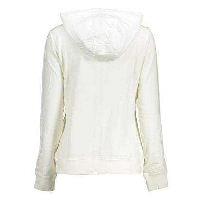 US POLO ASSN. Weißer Baumwollpullover für Damen