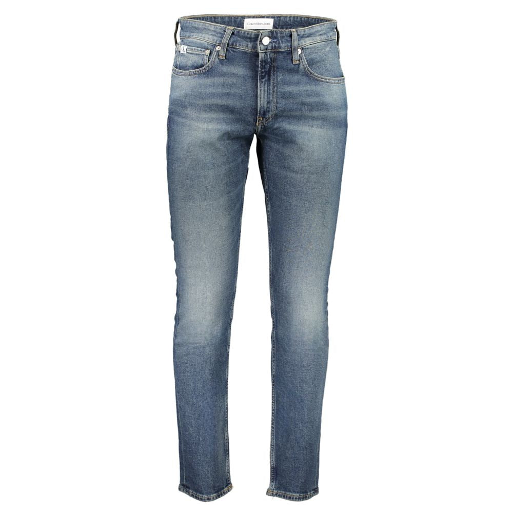Calvin Klein Blue Cotton Jeans &amp; Pant