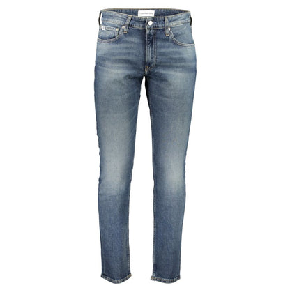 Calvin Klein Blue Cotton Jeans &amp; Pant