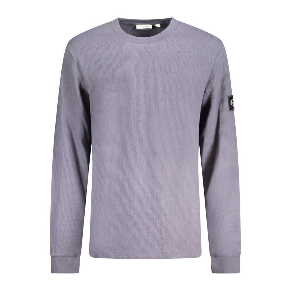 Calvin Klein Herrenpullover aus Baumwolle, Blau
