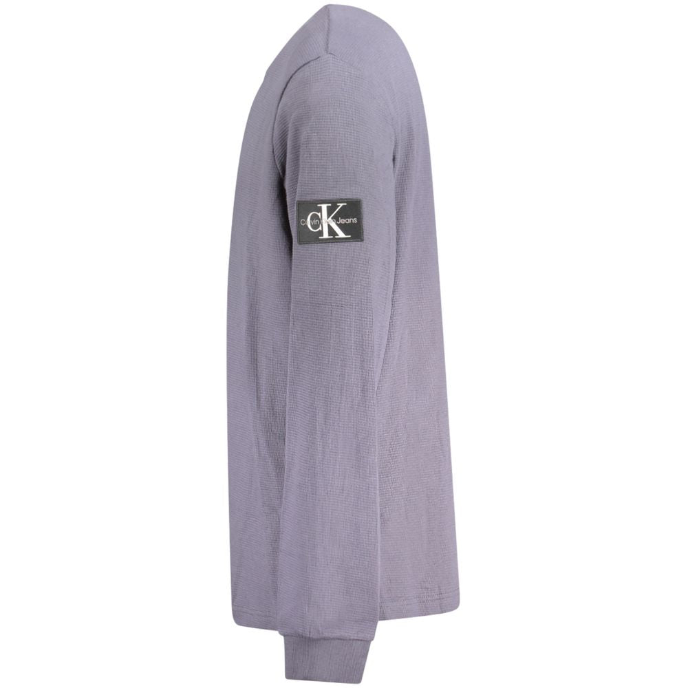 Calvin Klein Herrenpullover aus Baumwolle, Blau