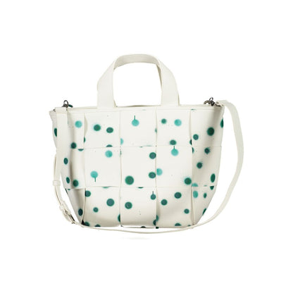 Desigual – Weiße Handtasche aus Polyethylen