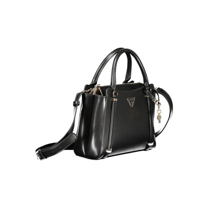 Guess Jeans – Schwarze Polyethylen-Handtasche