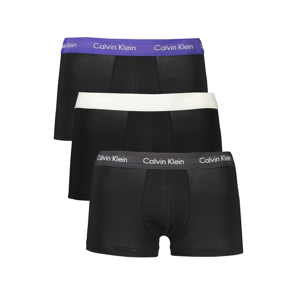 Calvin Klein Sleek – Dreierpack Boxershorts mit elastischer Taille