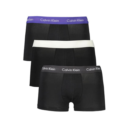 Calvin Klein Sleek – Dreierpack Boxershorts mit elastischer Taille