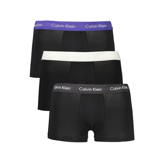 Calvin Klein Sleek – Dreierpack Boxershorts mit elastischer Taille