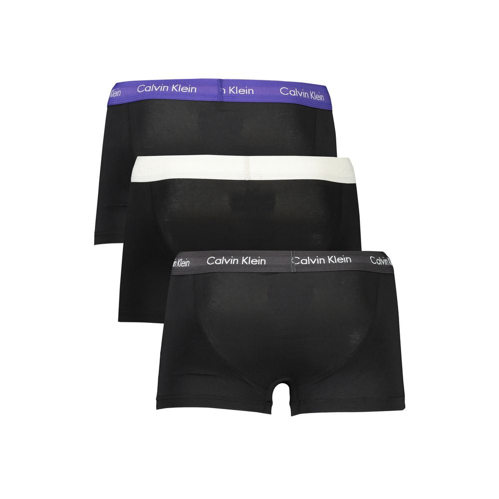Calvin Klein Sleek – Dreierpack Boxershorts mit elastischer Taille