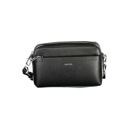 Calvin Klein Damenhandtasche aus Polyethylen, Schwarz