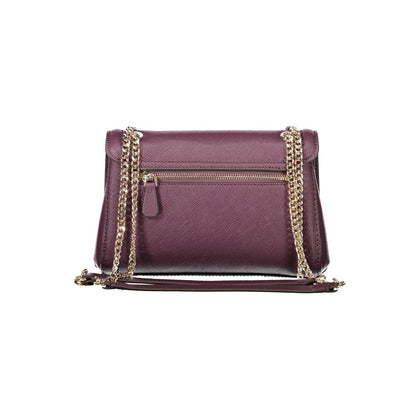 Guess Jeans Lila Polyethylen Damen Handtasche