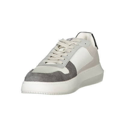 Calvin Klein – Weiße Polyethylen-Sneaker für Herren