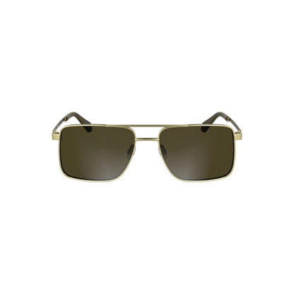 Calvin Klein Gold Metall Herren Sonnenbrille