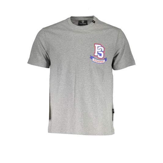 Plein Sport Braunes Baumwoll-T-Shirt für Herren