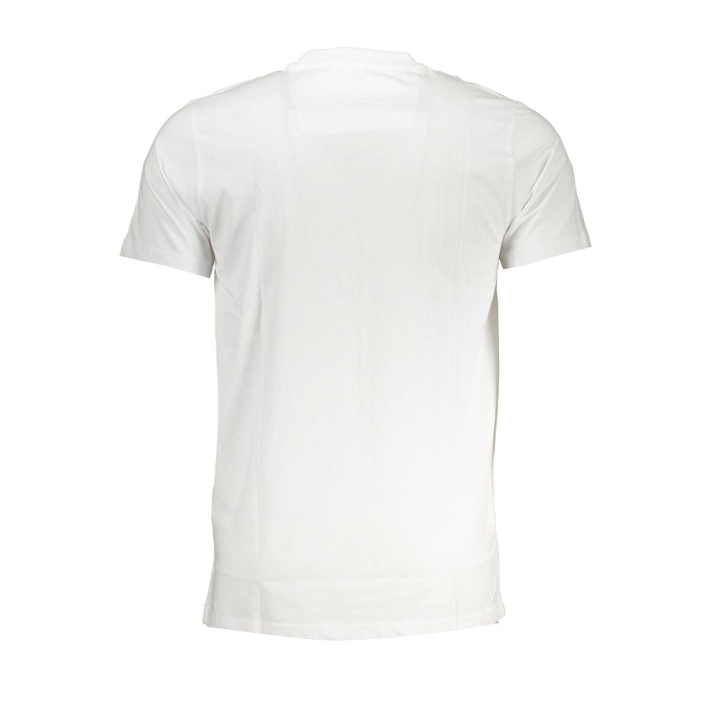 Weißes Baumwoll-T-Shirt der Cavalli Class