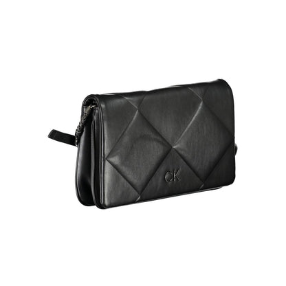 Calvin Klein Schwarze Polyester-Handtasche