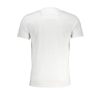 Weißes Baumwoll-T-Shirt der Cavalli Class