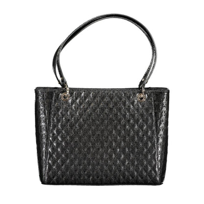 Guess Jeans – Schwarze Polyethylen-Handtasche